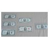 MDC068 More U.S. Dollar Notes - Blue, Red and Green Series