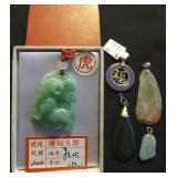 MDC078 Jade Pendants & Jade Carved Charm
