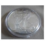 MDC085 One 2015 Walking Liberty American Eagle Silver Dollar Coin