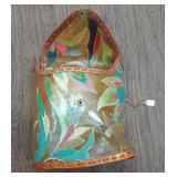 CIP064 - Yellow Plastic Leather Purse 