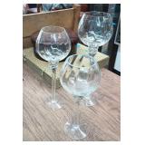 CIP076 - Decorative Vases, 3, One is roughly 14 in. x 4 in., 12 in. by 4 in., and 10 in. by 4 in. 