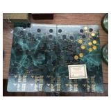 CIP078 - Special Edition Commemorative Quarters of the Fifty United States Collectors Map Morgan 