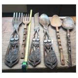 CIP081 - Decorative Wall Cutlery 