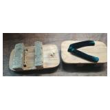 CIP093 - Wooden Japanese Slippers Kimono Geta 