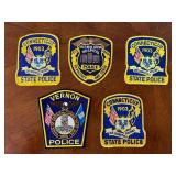 CIP0140105SL Conneticut PD Official Uniform Patches