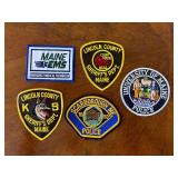 CIP0180105SL Maine State PD / Sheriff Department Official Uniform Patches