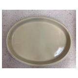 AAT028- Large Oval Ceramic Serving Tray