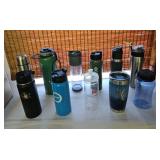 AAT050-Treasure Trove Of Hydroflasks, Metal Tumblers And Water Bottles