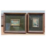 AAT066- (2) Framed & Signed Original Paintings?