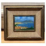 AAT067- Framed Original Painting On Board