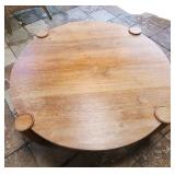 AAT079 - 47-1/2" Diameter Wooden Coffee Table 