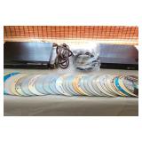 AAT118-SONY CD/DVD Player W/28 Compact Discs