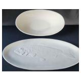 AAT503 - Large Oval Serving Platters (2)
