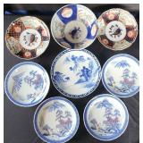 AAT509 - Asian Serving Bowl and Plates