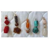 PTH060- Assorted Vintage Myrna Lee Chang Pendants