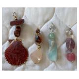 PTH061- Asstd Vintage Myrna Lee Chang Pendants