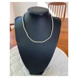 PTH078- Elegant Pearl She’ll Necklace By Myna Lee Chang