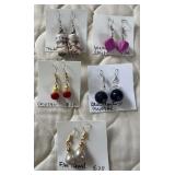 PTH095- Asstd Hand Crafted Earrings By Myrna Lee Chang