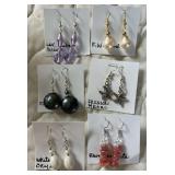 PTH096- Asstd Hand Crafted Myrna Lee Chang Earrings 