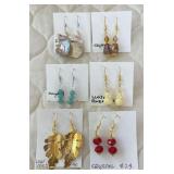 PTH101- Asst Hand Crafted Myrna Lee Chang Earrings 