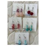 PTH106- Beautiful Collection Of Myrna Lee Chang Earrings
