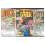 PTH218 - Vintage Marvel Comics Hulk and She-Hulk (3)