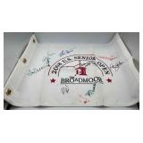PTH351 2008 US Senior Open Signed Flag