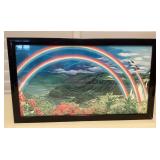 PTH389 Framed Scenic Picture By Local Artist Juno Galang 