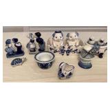 MCS004 Delft Blue Holland Blue & White Porcelain Collectibles & More!