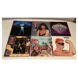 MCS021 Six Vintage Vinyl Records 