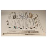 MCS053 Various Costume Jewelry Necklaces 