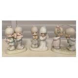MCS086 Three Precious Moments Figurines