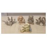 MCS090 Five Precious Moments Animal Figurines
