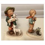 MCS091 Two Hummel Porcelain Figurines