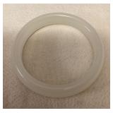 MCS134 White Jade Bangle Bracelet New 