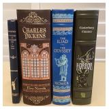 MCS167 Four Beautifully Bound Classic Hardcover Books