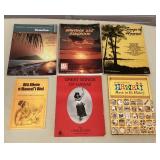 MCS178 Six Vintage Hawaiian Music Song Books