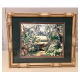 MCS193 Framed Peggy Chun Scenic Picture “Old Style”