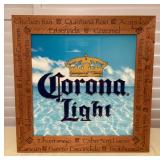 MCS214 Framed Corona Light Wall Hanging