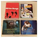 MCS225 Four Hardcover Pop-Culture Books