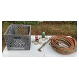 MCS246 Plastic Milk Crate & Cutting Torch Set