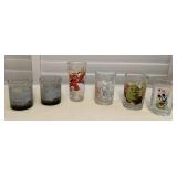 MCS285 Collectible Vintage Shazam! & McDonald’s Drinking Glasses