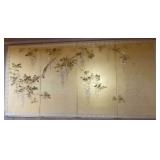 AHC001 Beautiful Vintage Oriental Silk Screen