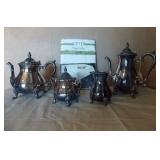 AHC010 International Webster-Wilcox Countess Coffee & Tea Set