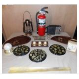 AHC032 HOF Baseball, Clocks, Trivets & More