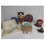 AHC039 Huge Kabuki Mask, Scroll and More