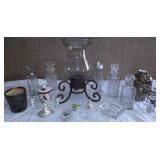 AHC090 Crystal Decanters, Hurricane Glass and More