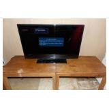 AHC098  Samsung Flat Screen TV & Two End Tables