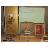 AHC110 Hand painted Silk Screen, Slot Machine & Prizes