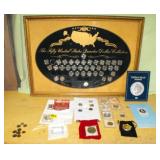 AHC153 Collectible Coins & Stamp